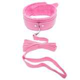 Coleira com guia 50 cm x 4 cm Linha Sado