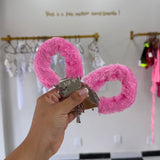 Algema de Metal Revestida com Pelúcia