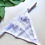 Calcinha Sexy Tule Bordado