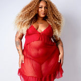 Camisola Adriana PLUS SIZE Vermelha