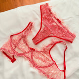 Conjunto Sem bojo Doce Amor