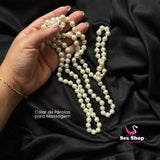 Colar De Pérolas Para Massagem Sensual