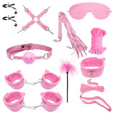 Kit Sado/BDSM 10 Itens - Rosa