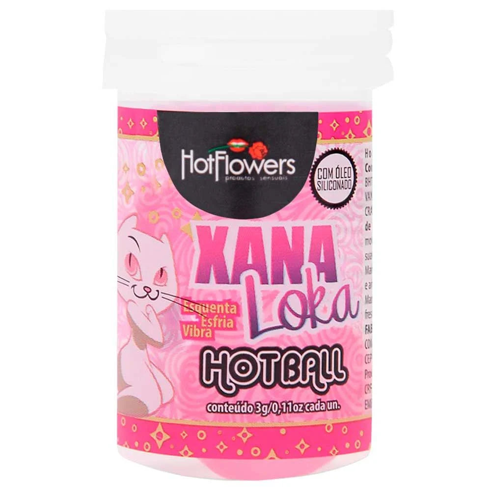 Bolinha Explosiva Xana Loka Hot Ball