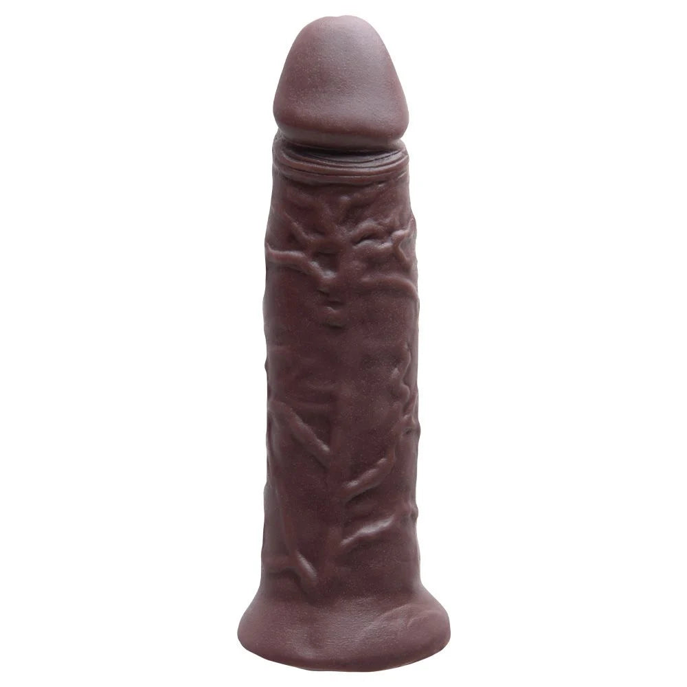 Pênis de Borracha Aromático 14 x 3,4 cm Chocolate