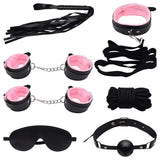 Kit Sado Preto com Rosa 2 Sexy Import