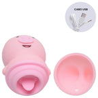 Vibrador Estimulador Clitoriano Porquinho Usb 6 Vibrações