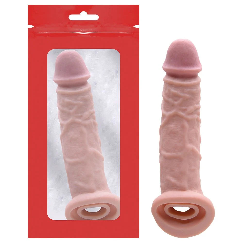 Capa Peniana com Anel de Escroto 20 x 3,9cm Sexy Import