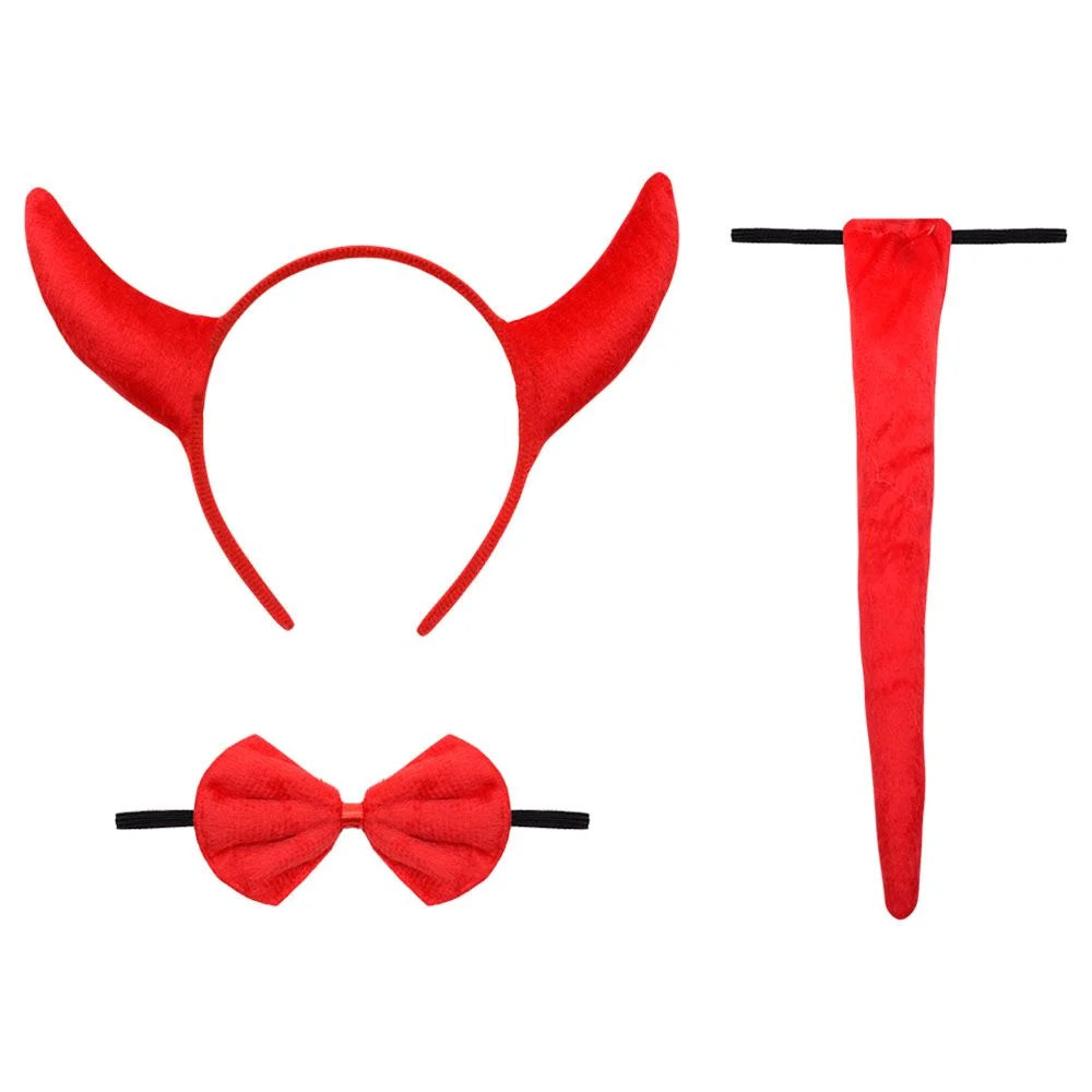 Kit Diabinha Fantasia Sensual 03 Itens