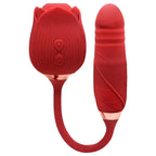 Vibrador Flower Vai e Vem - Recarregável - 1O modos de Vibração