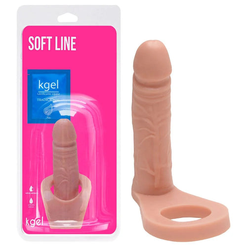 Anel com Pênis Companheiro 12 x 3 cm Kgel