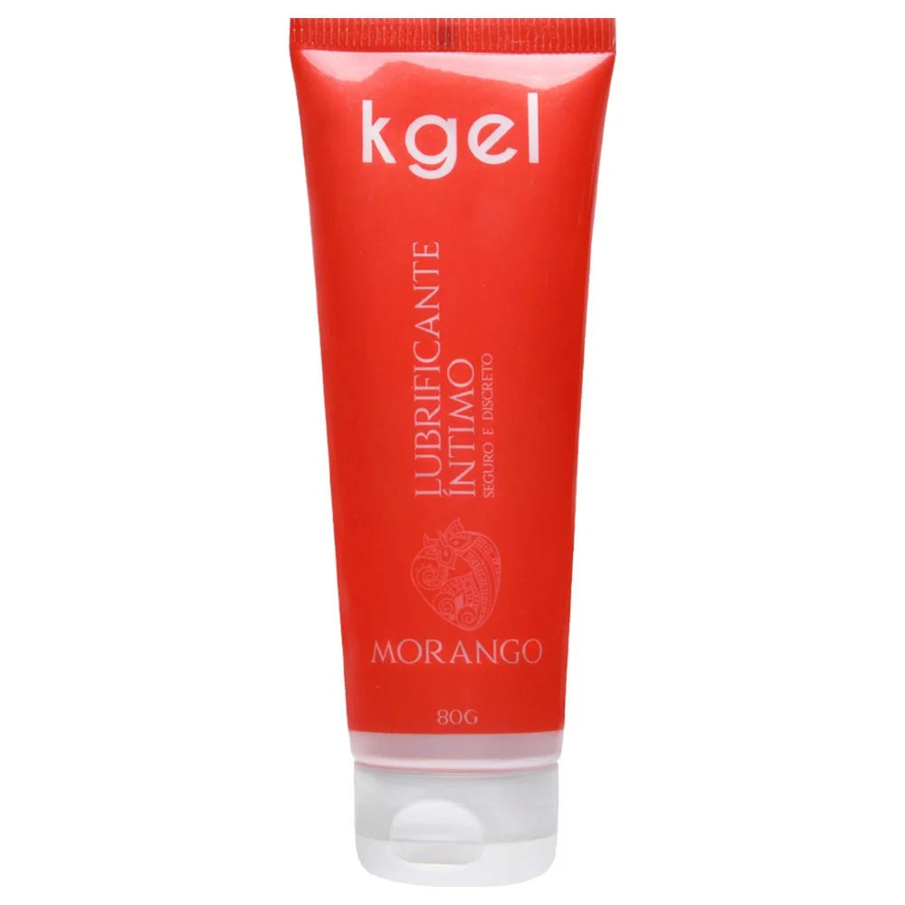 Lubrificante íntimo 80g Kgel Morango
