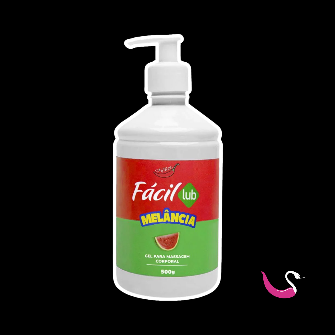 Lubrificante Beijavel á Base de Agua 500g Fácil Lub