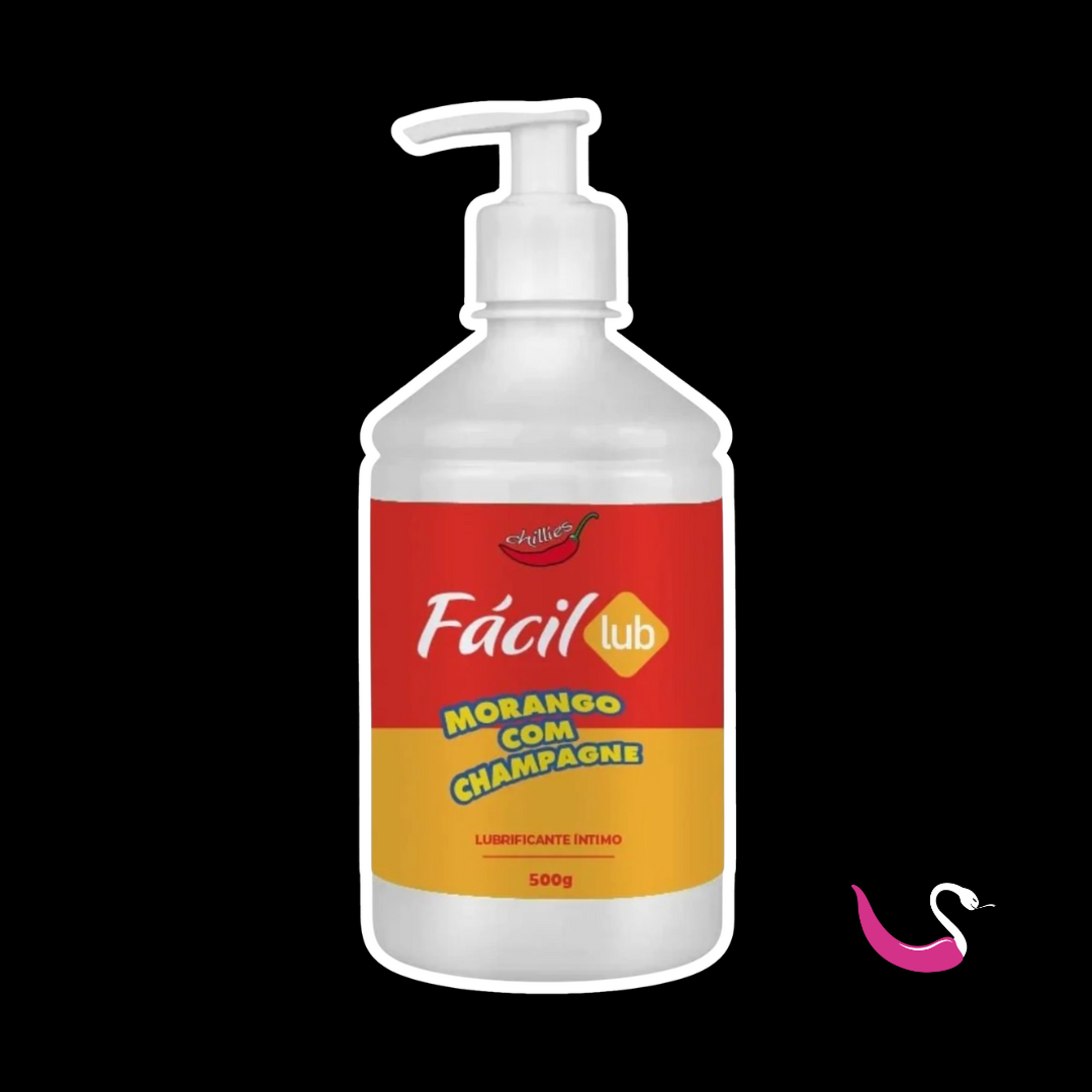 Lubrificante Beijavel á Base de Agua 500g Fácil Lub