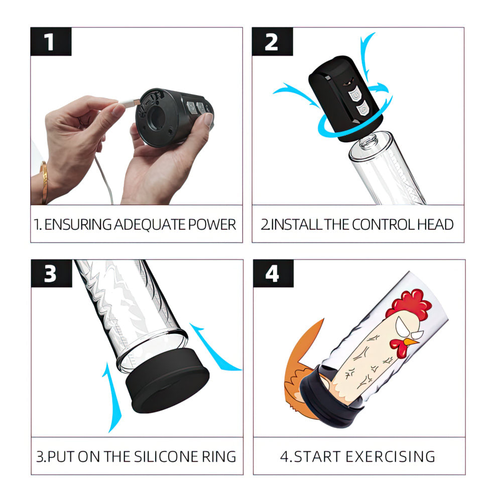 Bomba Peniana Automática - SUCK VACUUM PENIS PUMP