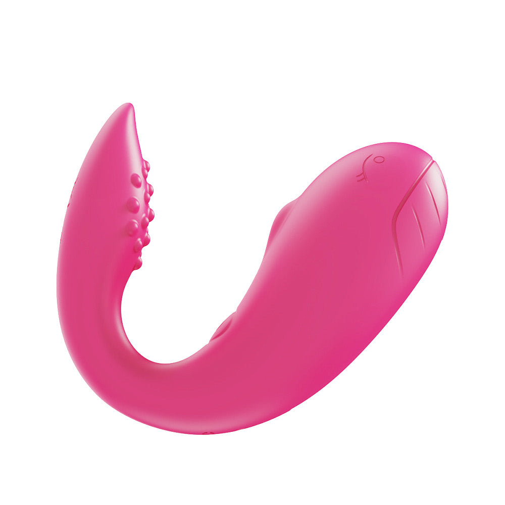 Vibrador Casal comn Controle App à Longa Distancia com Aplicativo e 10 modos de Vibração com estimulador na ponta