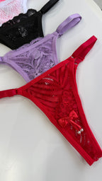 Calcinha Lacinho Modelo Apressadinha (Tamanho Único)