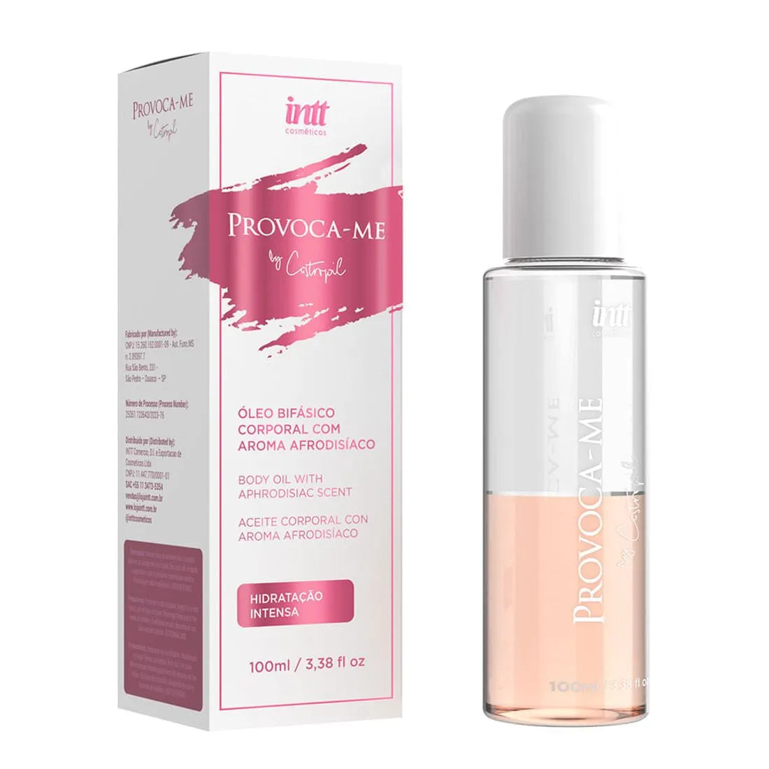 Provoca-me Óleo Corporal Bifásico Afrodisíaco 100 ml Intt Massagem e Banho