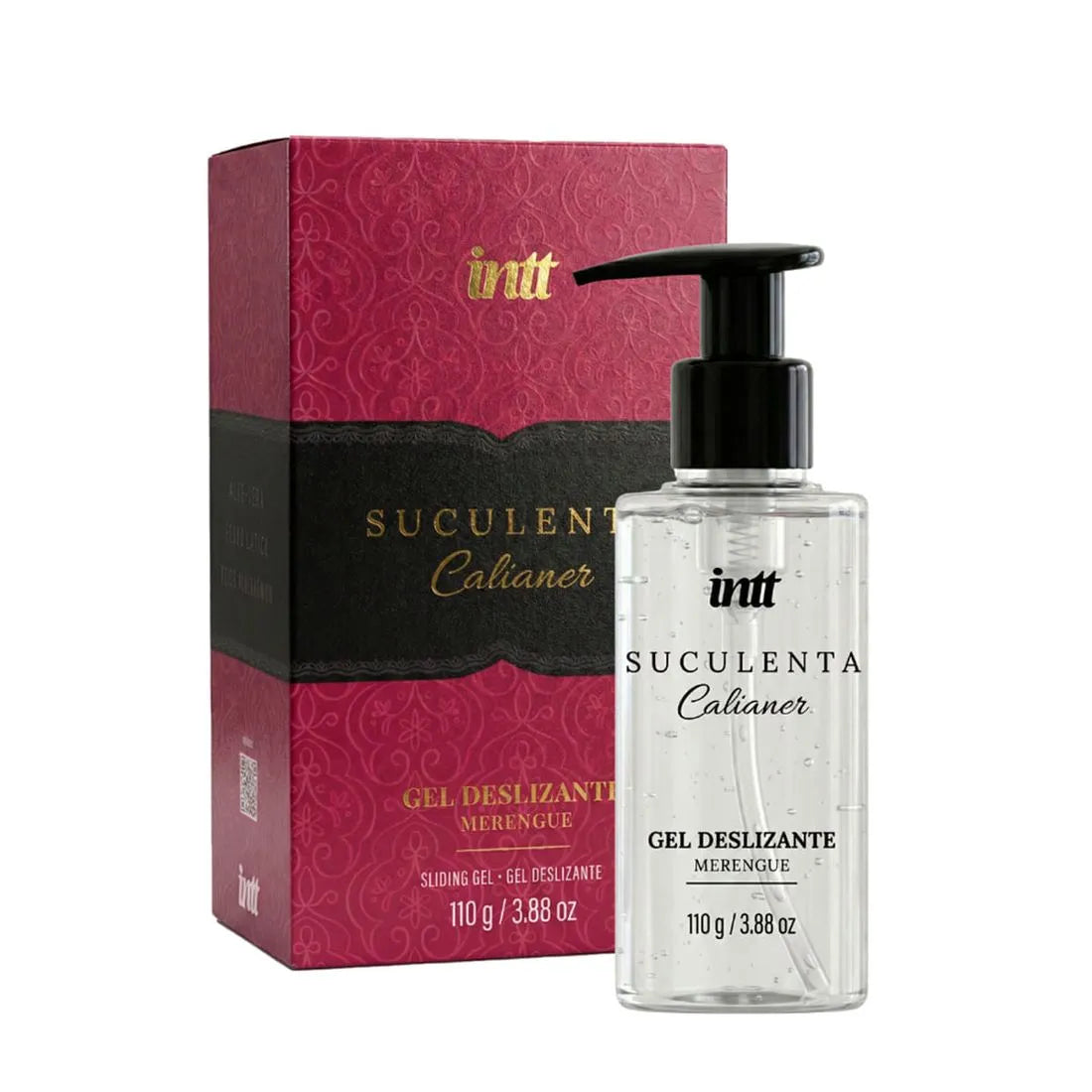 Suculenta Gel Lubrificante Deslizante com Aloe Vera e Pantenol by Calianer 110g Intt