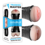 Masturbador Duplo Vagina e Ânus - TRAINING MASTER