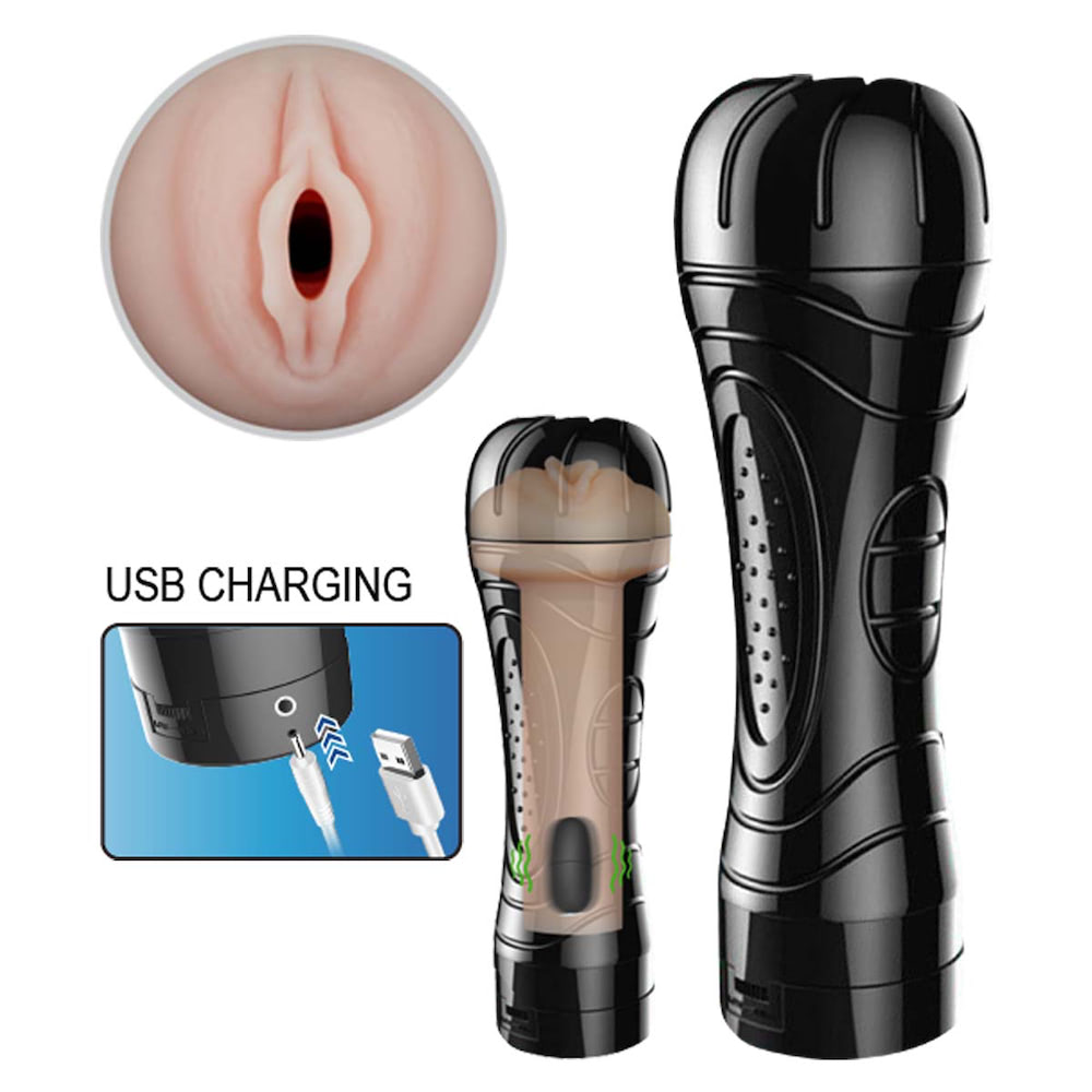 Masturbador Vagina Vibro Recarregável