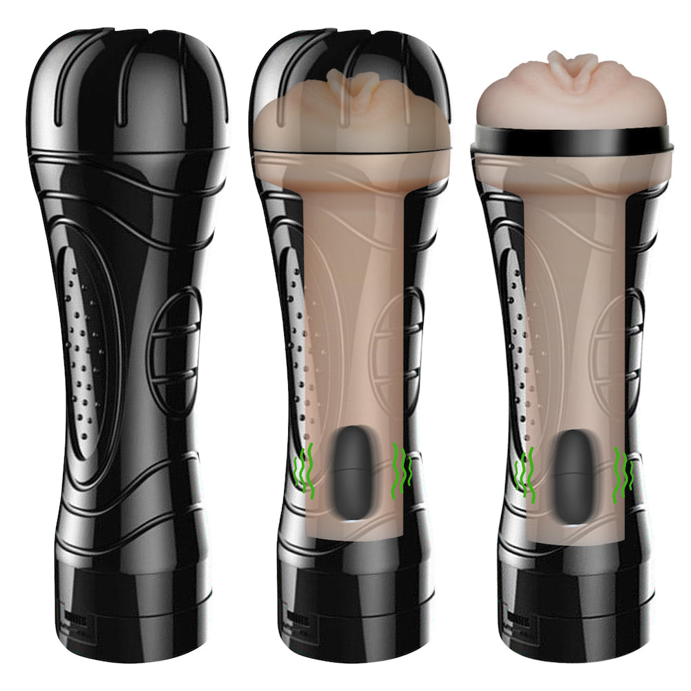 Masturbador Vagina Vibro Recarregável