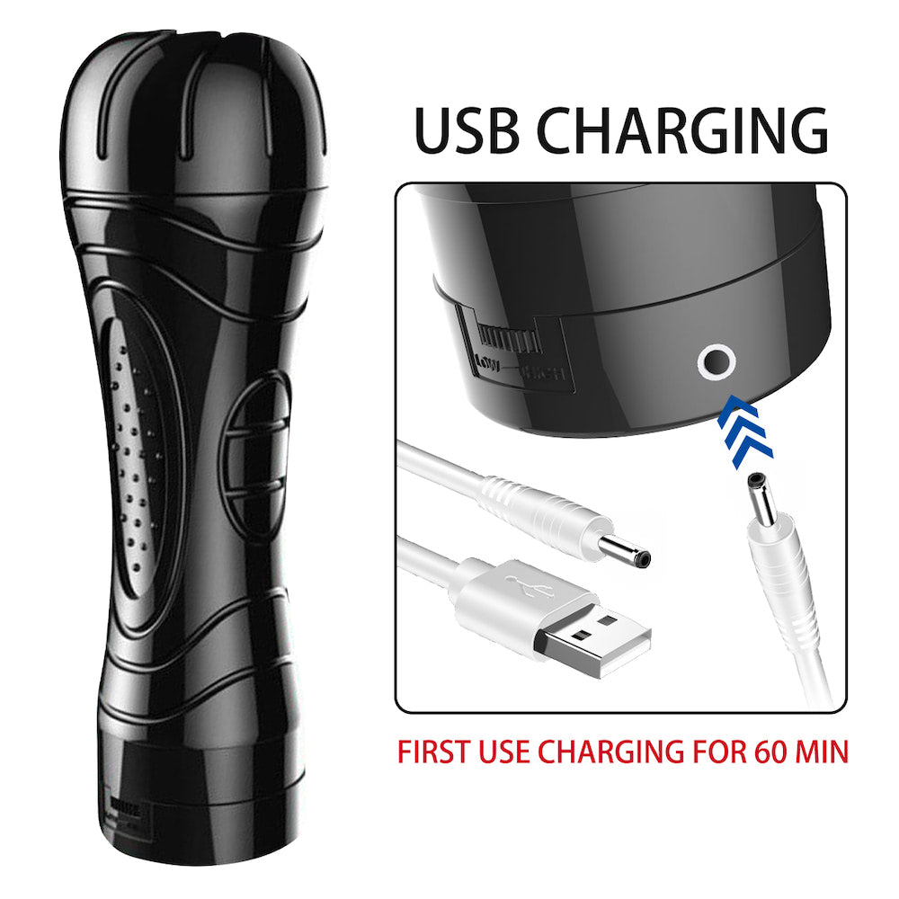 Masturbador Vagina Vibro Recarregável