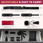 Kit de Bondage para Cama com 6 Peças