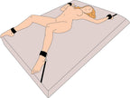 Kit de Bondage para Cama com 6 Peças
