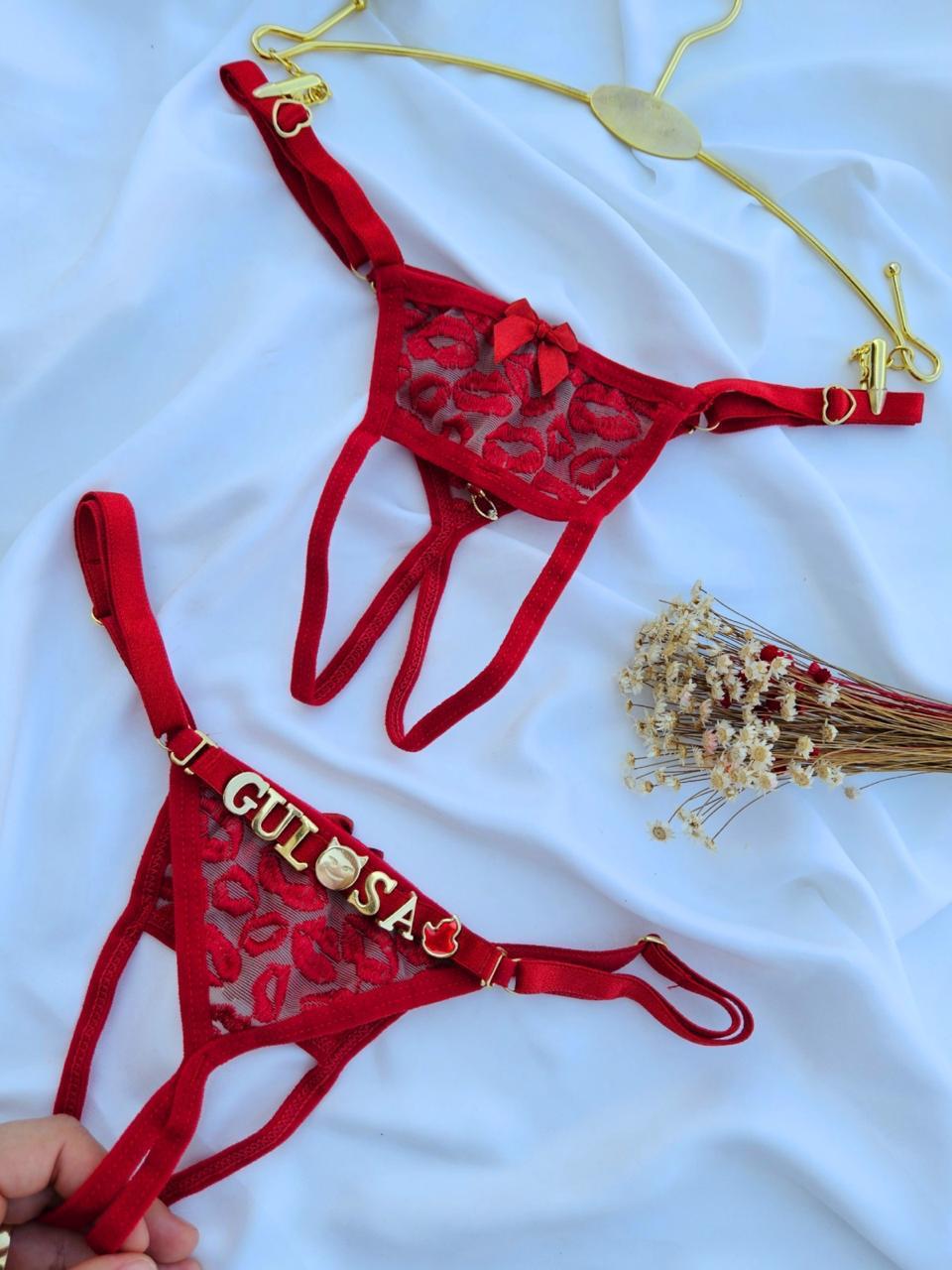 Calcinha Personalizavel Modelo Apressadinha(Letras Não Inclusas)