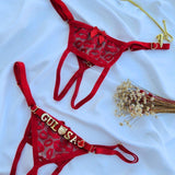 Calcinha Personalizavel Modelo Apressadinha(Letras Não Inclusas)