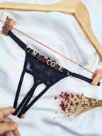 Calcinha Personalizavel Modelo Apressadinha(Letras Não Inclusas)