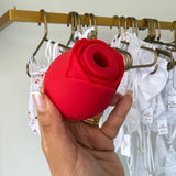 Vibrador Sugador Flor - Recarregável