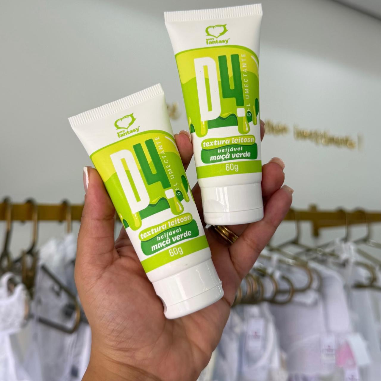 Lubrificante Maçã Verde Textura Leitosa (Imita Sêmen)