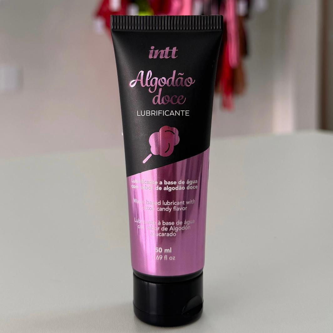 Lubrificante íntimo Beijável Algodão doce Intt