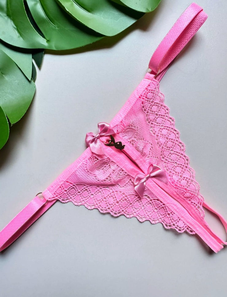 Calcinha Apressadinha com Pingente de Coelho (Tamanho Único)