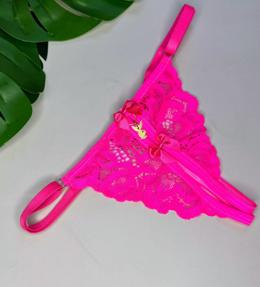 Calcinha Apressadinha com Pingente de Coelho (Tamanho Único)