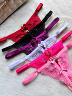 Calcinha Apressadinha com Pingente de Coelho (Tamanho Único)