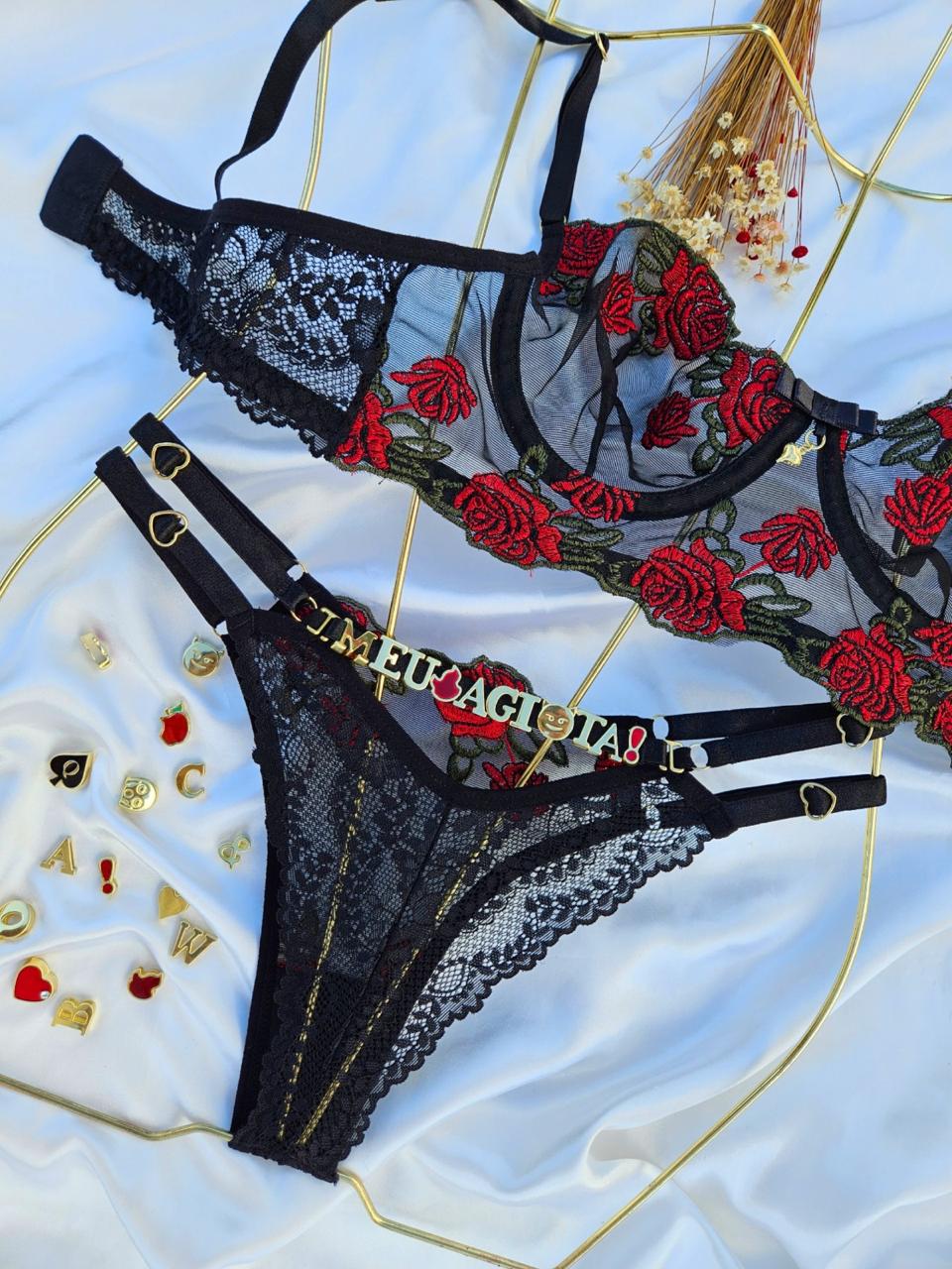 Conjunto Personalizavel - NÃO INCLUI LETRAS