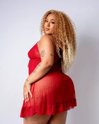 Camisola Adriana PLUS SIZE Vermelha