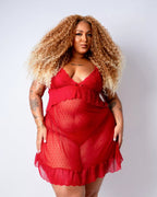 Camisola Adriana PLUS SIZE Vermelha