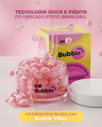 Bubble Vibes 3 em 1 Lubrificante e Excitante com Esferas e Jambu 120g Intt