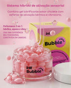 Bubble Vibes 3 em 1 Lubrificante e Excitante com Esferas e Jambu 120g Intt