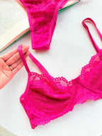 Conjunto Sem Bojo Punta Cana Rosa