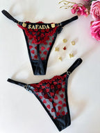 Calcinha Personalizavel Coração (Letras Não Inclusas)