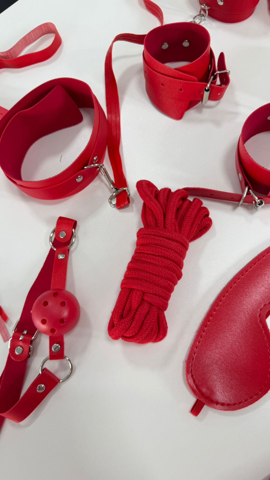 Kit Sado Completo Vermelho