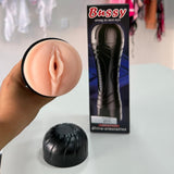 Masturbador Vibratório em Formato de Vagina