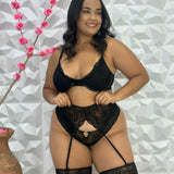 Conjunto Kimberly  Plus Size Preto
