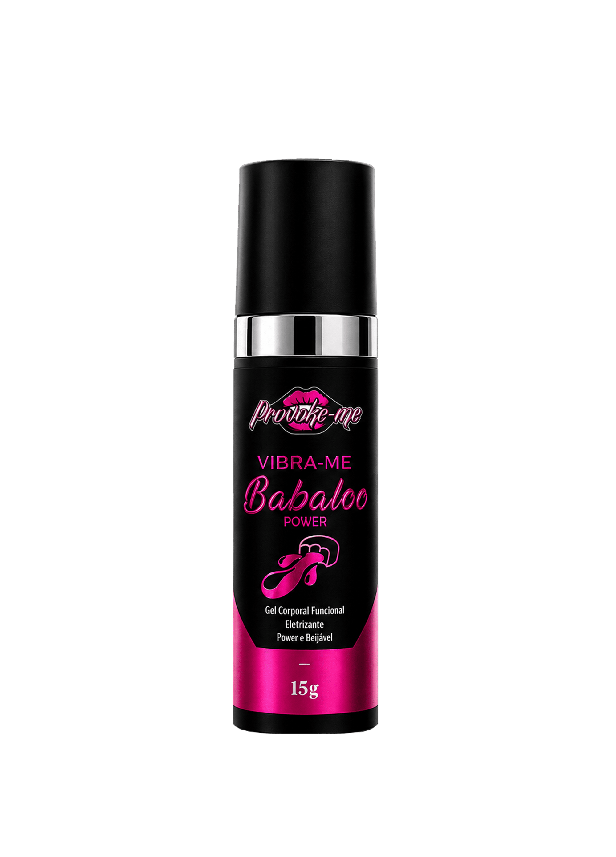 VIBRA-ME BABALOO POWER GEL ELETRIZANTE BEIJÁVEL 15G PROVOKE-ME