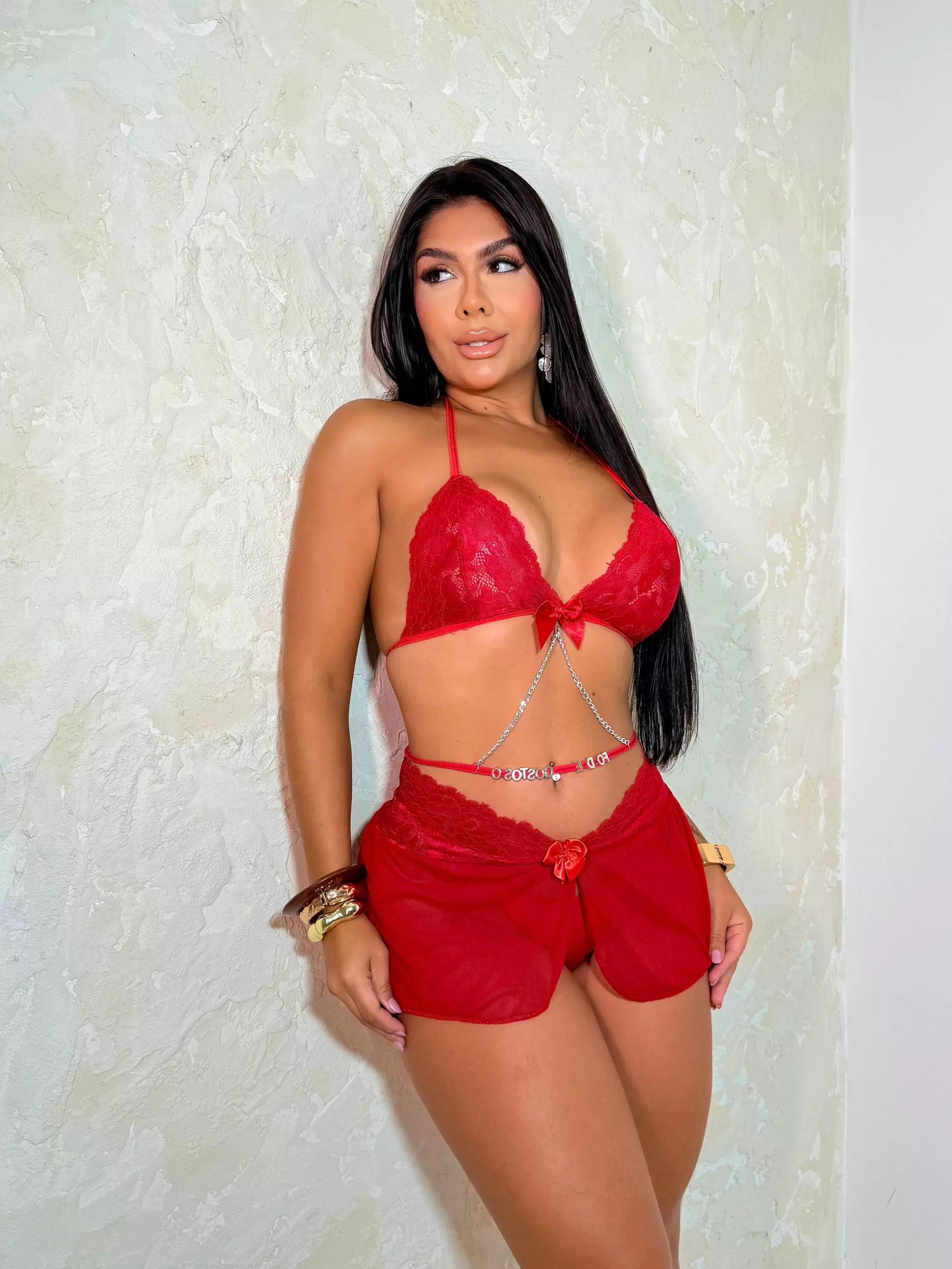 Conjunto "FODE GOSTOSO" Vermelho